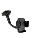 Navitech Goose Neck Windscereen Suction Cup Mount With Ball Joint & Clip For The Apple Iphone 2G, 3G, 3GS & 4G HD 16GB 32GB