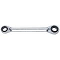 Heyco/Heytec 50730101983 Knarren-Ringschl�ssel 4-in-1; 10/13 + 17/19 mm 50730