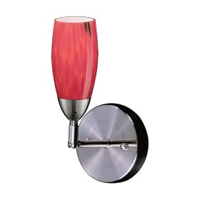 Elk Lighting Milan Nickel Sconce
