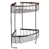 Sideline Double Shower Basket - Brushed Nickel