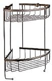 Sideline Double Shower Basket - Brushed Nickel