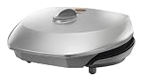 George Foreman 18054 3-Portion Compact Grill in Silver