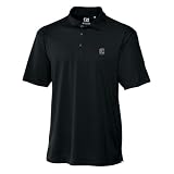 NCAA Men's South Carolina Fighting Gamecocks Black Drytec Genre Polo (Black, X-Large)