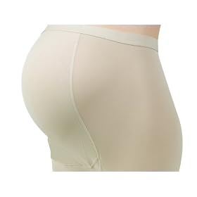 Gabrialla Graduated Medium Compression Maternity Pantyhose (18-20 mmHg) Nude