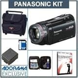 Panasonic HDC-TM900K 32GB Internal Flash Memory High Definition Camcorder - ....