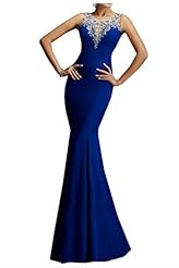 Lace Mermaid Satin Bodycon Dress/Prom Dress/Party Dress 