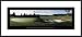 Precision - Golf by Bruce Curtis 12.00X36.00 Framed with Black Metal Frame