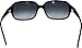 Guess Women's Gradient GU7063-BLK-35 Gunmetal Oval Sunglasses