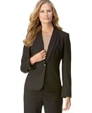 Jones New York Pinstriped One-Button Jacket, Sweater Shell & Pant Suit