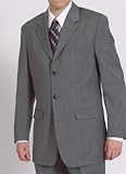 Martina Franca Medium Gray 3-Button Suit