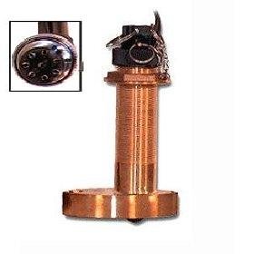Furuno CAMS BR7F Depth - Speed & Temp 7 inch Long Stem Bronze Thru-Hull 8pin