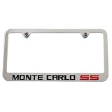 Monte Carlo SS Chrome License Plate Frame 2006 - 2007 High-End