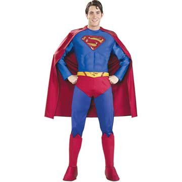  Supreme Superman Muscle Chest (Lycra) Adult