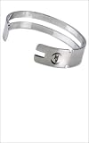 Phat Farm - BK Etched Logo Open Space Cuff Link by Phat Farm