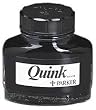 Parker 30011 Super Quink Bottled Permanent Ink for Parker Pens, 2-oz. (Black)