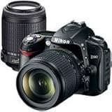 D90 Digital SLR Two-Lens Outfit (AF-S DX NIKKOR 18-105mm f/3.5-5.6G ED VR & AF-S DX 55-200mm F/4-5.6G ED)