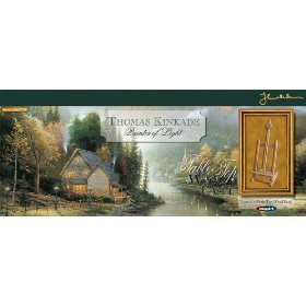 Childrens Toyshop  Toys : Thomas Kinkade Wooden Tabletop Easel by Mega Brands