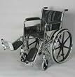JAC Healthcare P5065 16 Inch Fixed Full Arm Wheelchair with Elevating Leg Rest