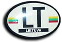 Lithuania - Oval decal