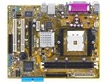 Electronics : ASUS K8N-VM - Motherboard - micro ATX - GeForce 6100 - Socket 754 - UDMA133, Serial ATA-300 (RAID) - Ethernet - video - 6-channel audio