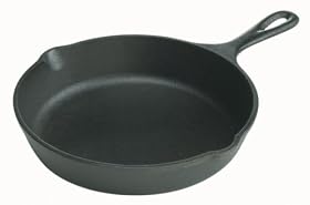 Lodge Logic L5SK3 Pre-Seasoned Cast-Iron 8-Inch Skillet