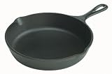 Lodge Round Skillet with Handle, 8 Inch