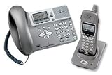 AT&T E2562 2.4 GHz 2-Line Corded/Cordless Phone System with Caller ID and Answering System