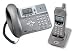 AT&T E2562 2.4 GHz 2-Line Corded/Cordless Phone System with Caller ID and Answering System