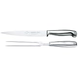 Mundial Future 2-Piece Stainless-Steel Carving Set by Mundial