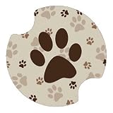 Paw Prints Carsters - Coasters for Your Car