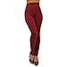 Luxury Divas Fleece Lined Heavy Cable Knit Footless Tights