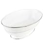 Lenox Tesoro Bone China Platinum Banded Open Vegetable Bowl