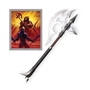 Kit Rae Black Legion War Axe, Autographed by Kit Rae