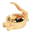 ROOSTER Wood Tortilla Maker Stamper Stamp Press NEW