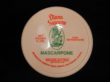Domestic Mascarpone - 5 LB Tub by Cheese Express