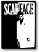 Search : Scarface MOVIE POSTER Silhouette Logo Iron-On Patch