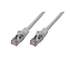 BIGtec 20m CAT.7 Ethernet LAN Patchkabel Gigabit Netzwerkkabel Patch Kabel grau Kupferkabel (RJ45, Cat 7, S/FTP PIMF, 1000 Mbit/s) 2 x RJ45 Stecker ideal f�r Switch , DSL Verbindungen , Patchfelder , Patchpanel , Router , Modem , Access Point und andere Ger�te mit RJ45 Anschlu� ,CAT Kabel KAT Kabel CAT7 CAT 7