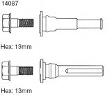 Carlson Quality Brake Parts 14087 Guide Pin Kit