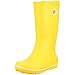 crocs Women's Crocband Jaunt Rain Boot,Yellow,7 W US