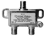 Channel Vision Coaxial Tap Splitter - 6DB Line Tap - 2 Way