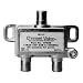 Channel Vision Coaxial Tap Splitter - 6DB Line Tap - 2 Way