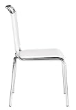 Zuo 108812 Structure Chair White - 2 Pack