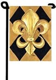 Fleur De Lis New Orleans Garden Flag