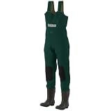 Women's Hodgman� Brighton Bootfoot Neoprene w  Cleat Soles Waders Green at Hodgman