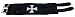 Genuine Leather Bracelet - Length: 9" - Width: 55 mm Black