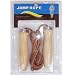 Sporting Goods : Leather Jump Rope - Wood Handles