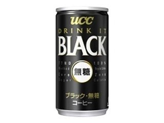 UCC ブラックコーヒー無糖 185g×30本