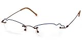 Calabria Readers Full Readers (Women) Reading Glasses - Techno - 801 Copper & Blue / COPPER/BLUE +1.50