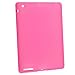 eForCity Hot Pink Silicone Skin Case for Apple iPad 2/3/4 (PAPPIPADSC12)