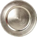 Silver Beaded Charger